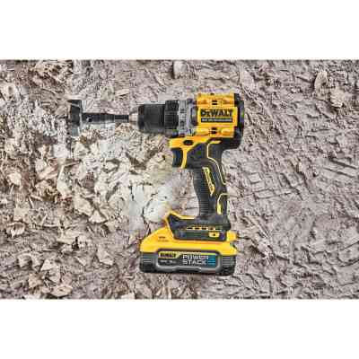 Шуруповерт DeWALT XR Li-Ion PowerStack 18 В, 2x5Ah, 90 Нм, 0-650/0-2000 об/мин, TSTAK (DCD800H2T) Винница