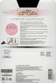 Капронові жіночі шкарпетки чорні Omsa easy Day 40ден Славута - фото 6