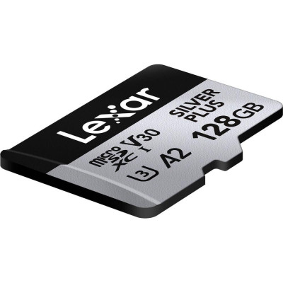 Карта памяти Lexar 128GB microSDXC class 10 UHS-I U3 V30 A2 Professional Silver (LMSSIPL128G-BNANG) Винница - изображение 9
