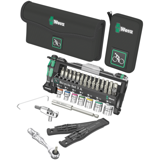 Набір торцевих головок і біт з тріскачкою Wera 1/4" 40од. 05004183001 Одеса