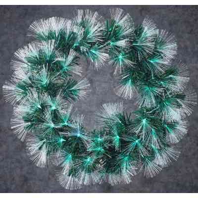 Прикраса декоративна Luca Lighting світлодіодний вінок Highland мультиколірний 2 м (8718861662245) Вінниця