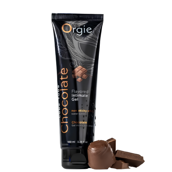 Їстівний лубрикант на водній основі LUBE TUBE "Шоколад", 100 мл, Orgie (Бразилія-Португалія) Sex Aura Київ