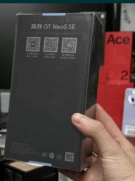 NEW Смартфон Realme GT Neo5 SE 12/256Gb Black/Blue Гарантия Trade in Київ - фото 4