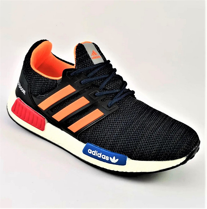 Кроссовки Adidas Мужские Чёрные Адидас Синие (размеры: 40,41) Видео Обзор Днепр - изображение 4