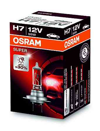 OSRAM 64210SUP Super — Надійна галогенна лампа для стабільного та комфортного автомобільного освітлення Ковель