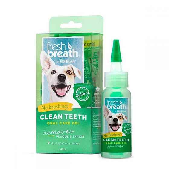 Tropiclean Clean Teeth Gel 118 мл гель для удаление зубного камня у собак Винница