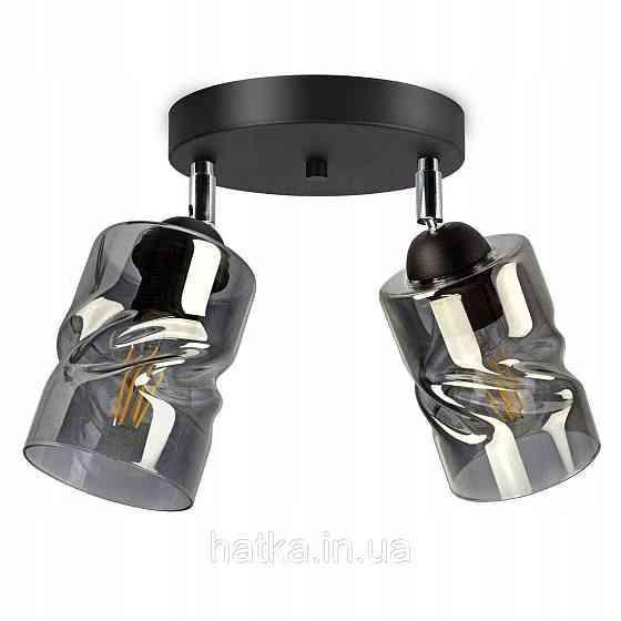 Декоративная люстра Sirius S4944-2 BK+SM с поворотным механизмом Киев