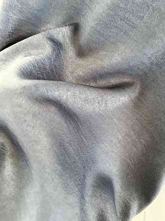 Жіноче святкове плаття з розрізом турецький жатий шовк Сталевий, 48/50 Одеса