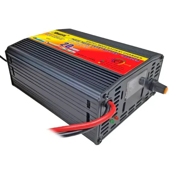 Зарядний пристрій для акумулятора BATTERY CHARGER 20A MA-1220A: імпульсний автозарядник 12V 20A з дисплеєм Одеса