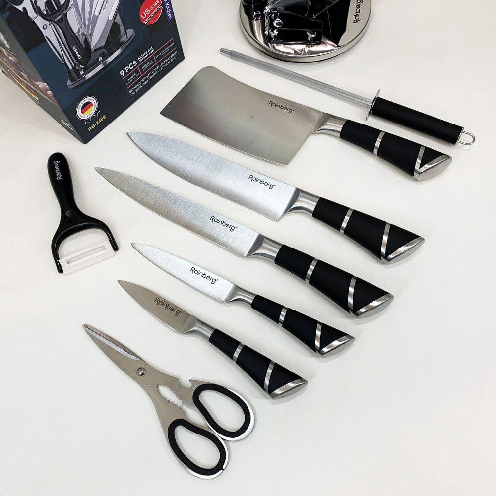 Професійний кухонний набір ножів, Набір кулінарних ножів для нової кухні VS-17 Івано-Франківськ - фото 5