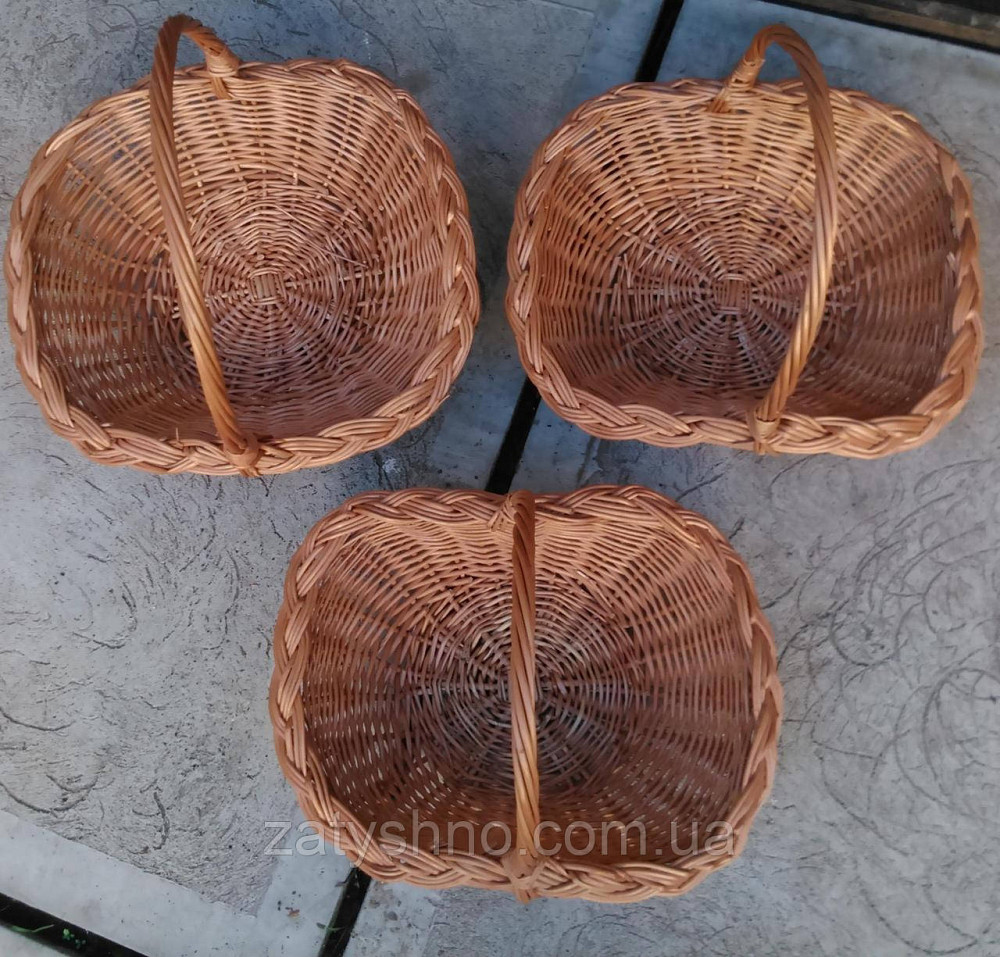 Набір плетених кошиків від виробника Київ - фото 7