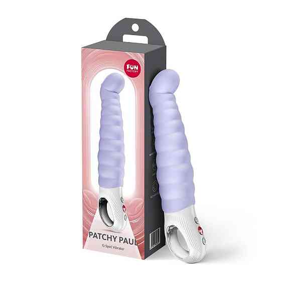 Вібратор точки G Fun Factory PATCHY PAUL Purple, гнучкий, 12 режимів Sex Aura Київ
