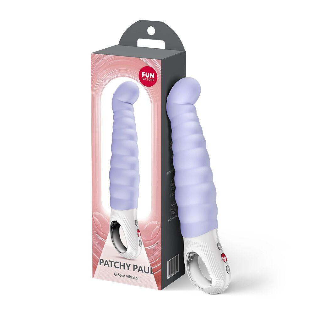 Вібратор точки G Fun Factory PATCHY PAUL Purple, гнучкий, 12 режимів Sex Aura Київ - фото 4