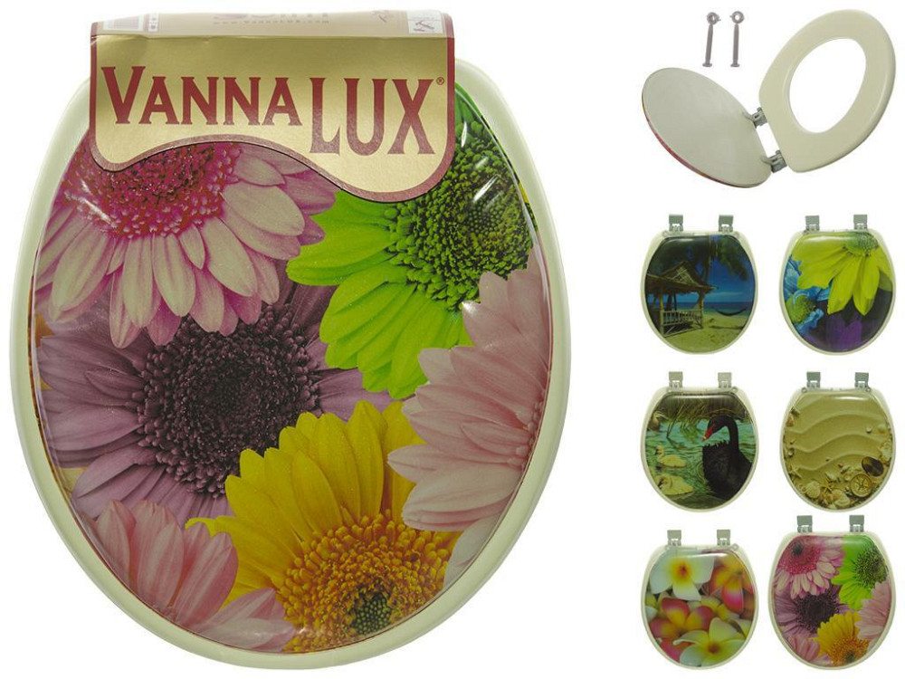 Сидіння для унітазу Vanna Lux м'яке бежеве Харків - фото 10