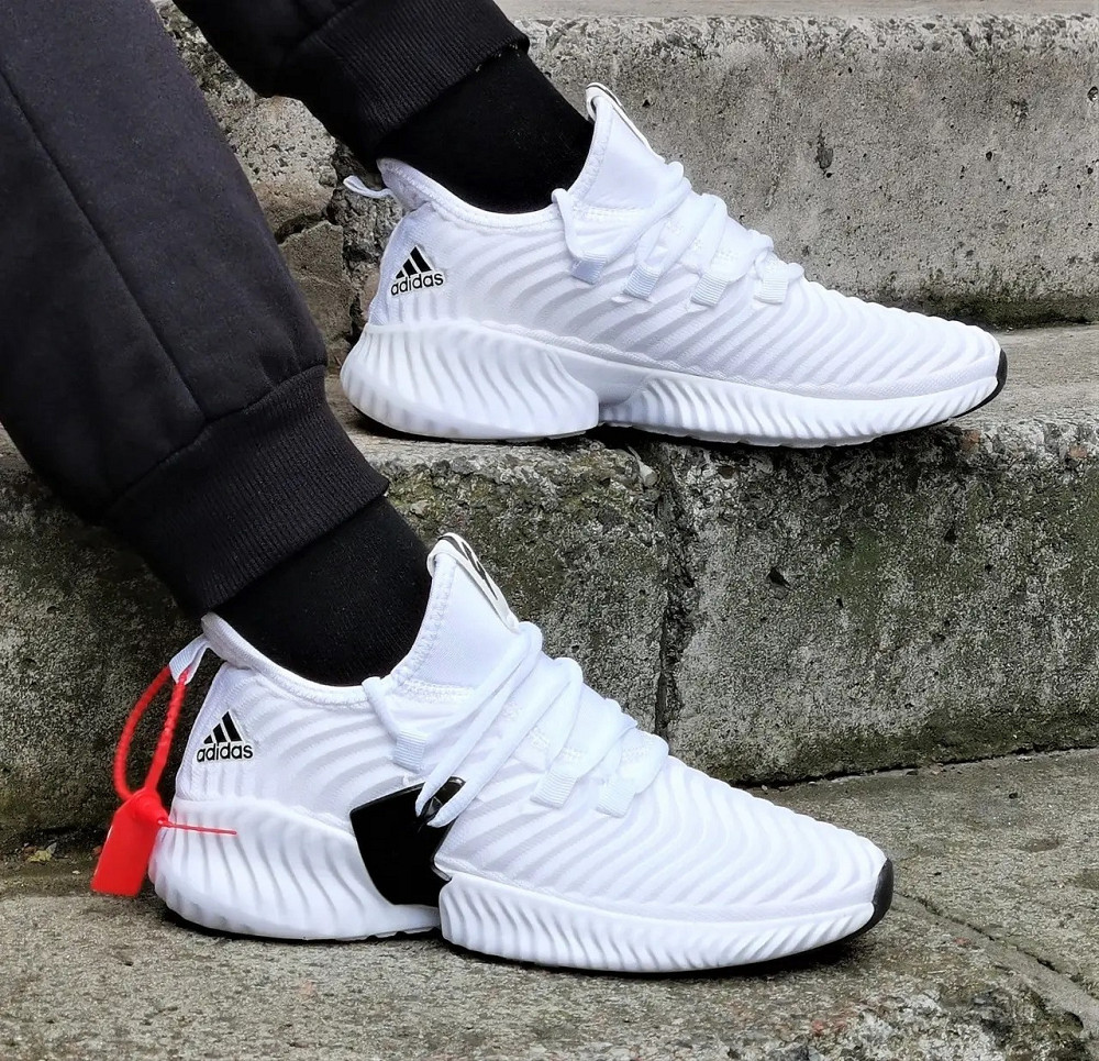 Кросівки Adidas Alphabounce Білі Адідас Жіночі Хвиля (розміри: 39,40) Відео Огляд Дніпро - фото 8