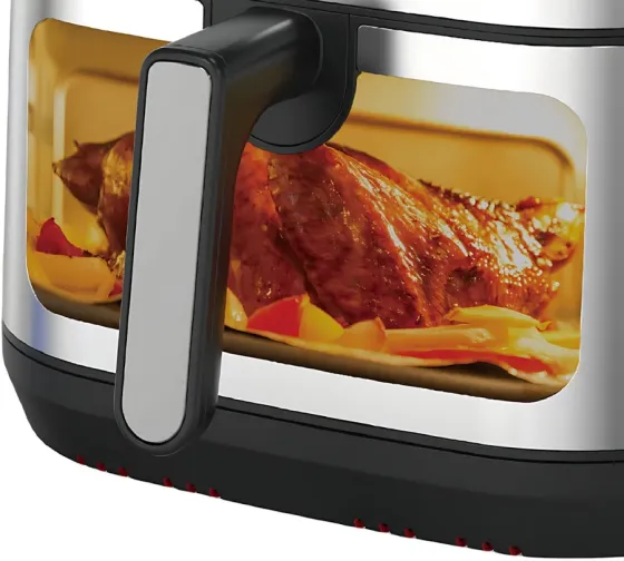 Аерофрітюрниця DOMOTEC MS-3224 12 л 4500 Вт з LED-дисплеєм, подвійними ТЕНами та циркуляцією повітря Одеса