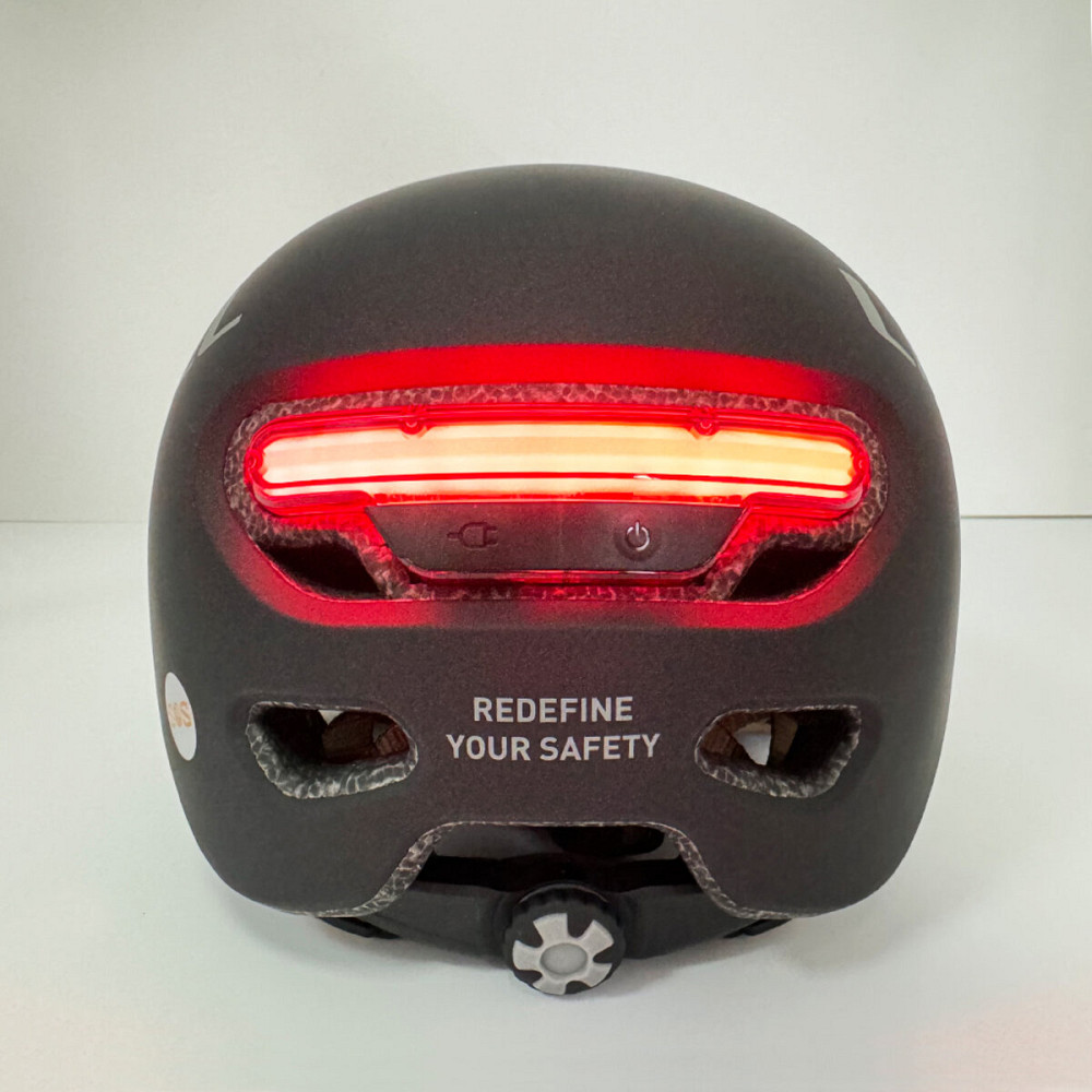 Захисний шолом Livall L23 (M) Dark Night (54-58см), сигнал поворотів та стопів, додаток, зйомний візор (пульт BR80 в комплекті не іде) (LIV-000L23-521 Київ - фото 5