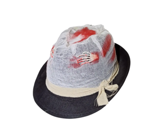 Шапка Хэллоуин с бинтом one size разноцветный Киев