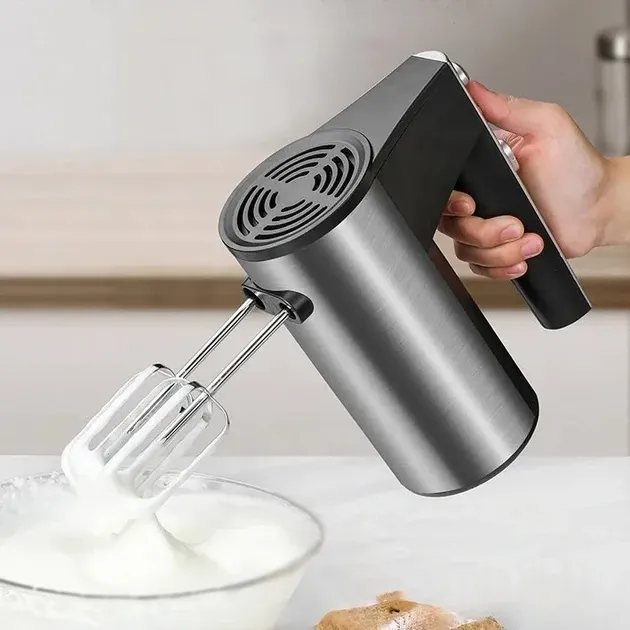 Міксер ручний 800Вт 5 швидкостей BITEK BT-6629 25000 об/хв віночки - 2 шт, насадки для тесту - 2 шт Одеса - фото 7