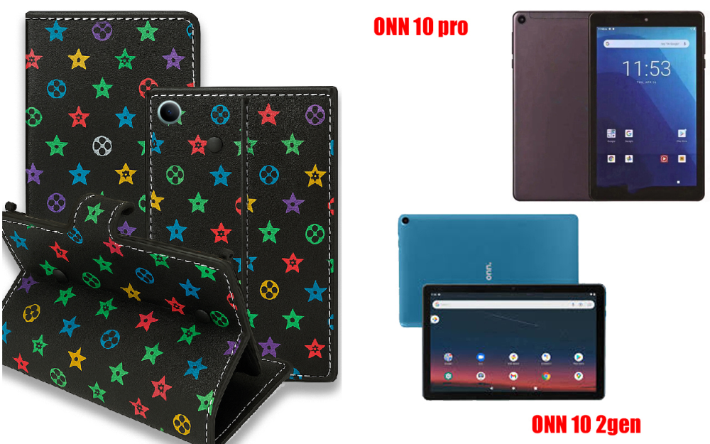Книжка-трансформер для планшета Onn 8, 8 Pro, колір Black Lyi Black Київ - фото 1