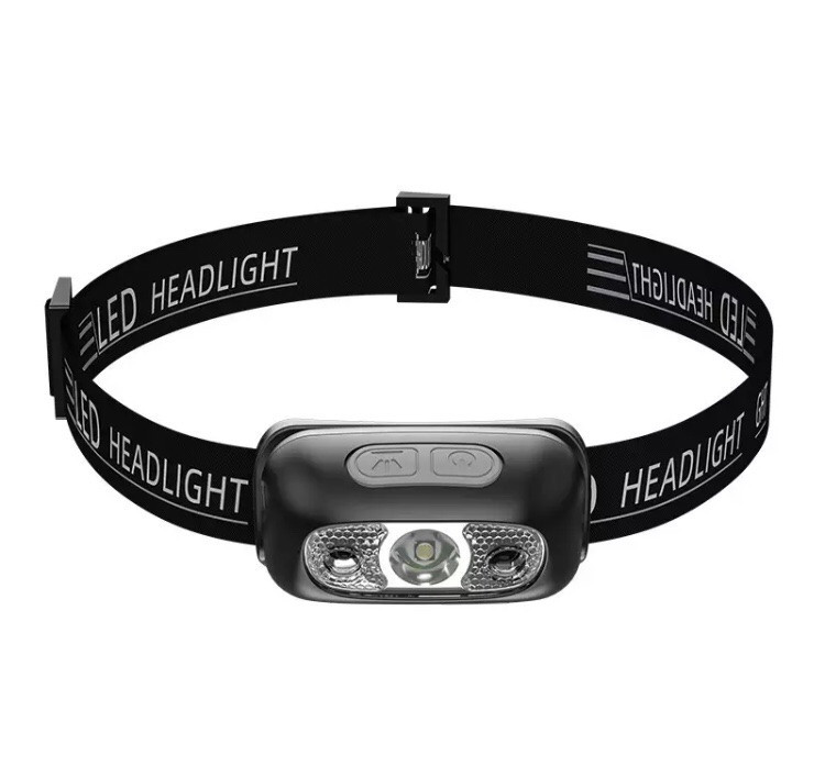 Налобный фонарик на аккумуляторе с зарядкой USB, налобный фонарь для рыбалки, фонарик на голову, 3 режима, Киев - изображение 2