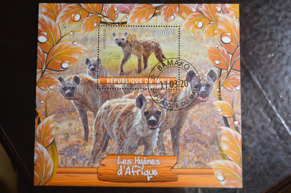 Малі. Марки. Фауна. Блок. 2020 рік (В-1) Полтава - фото 1