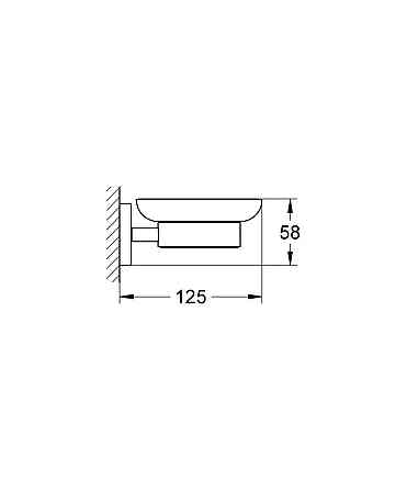 Мыльница Grohe Essentials New (40444001) Черновцы