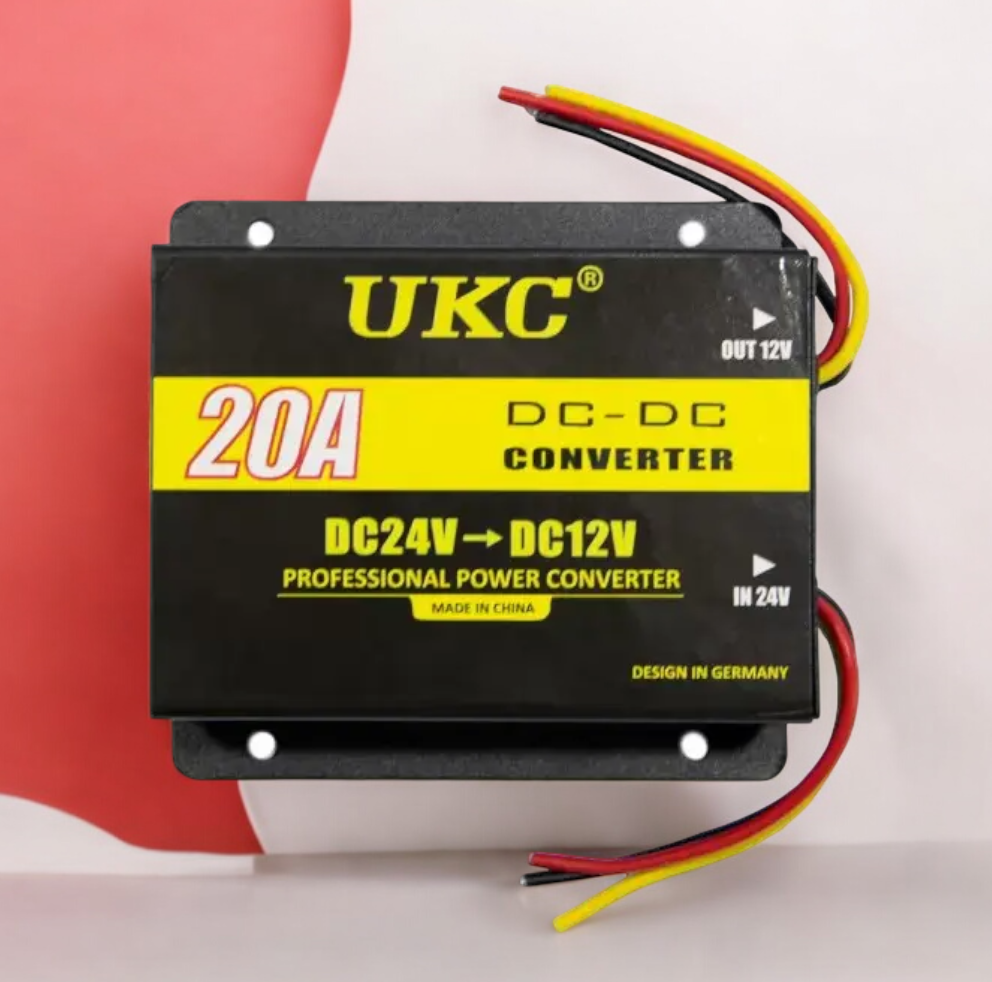 Преобразователь напряжения  DC/DC 24v-12v 20A Одесса - изображение 1