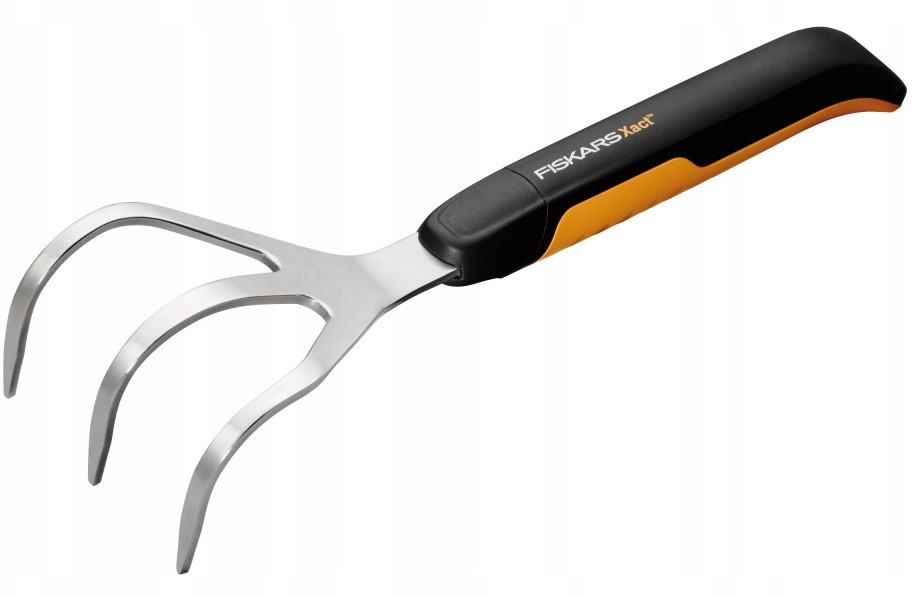 Садовий Культиватор ручний 3 зуби Fiskars "Xact" (1027047) Нержавіюча сталь Нововолинськ - фото 1