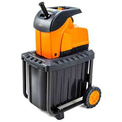 Садовый измельчитель GTM DS2800/45, 220В, 2800Вт, до 45мм, ножи, контейнер 60л (DS2800/45) Винница