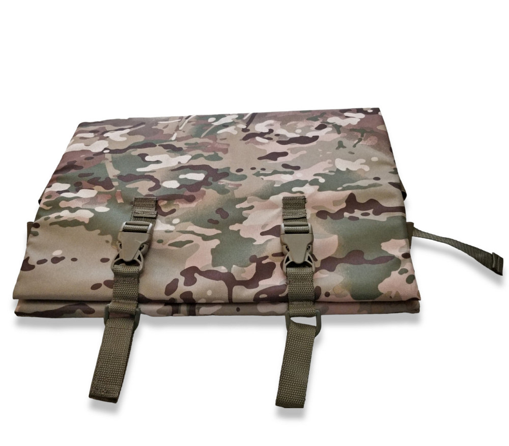 Сидушка потрійна каремат тактичний з кріпленням на РПС бронь і пояс складна коврик мультикам Одеса - фото 6