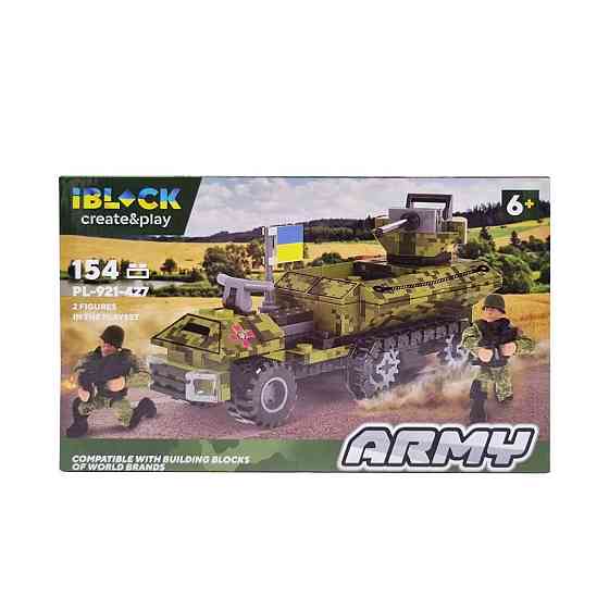 Конструктор дитячий Армія IBLOCK PL-921-427, 4 види (Вид 3) Київ