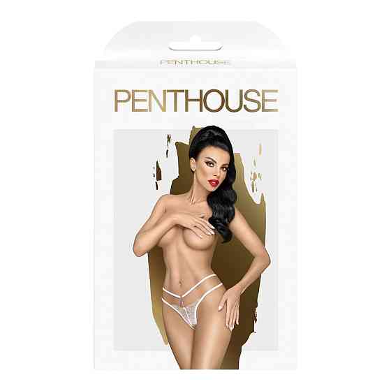 Эротические трусики-стринги Open secret M/L light pink Sex Aura Киев