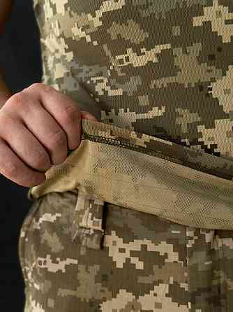 Футболка тактическая пиксель Coolmax, мужская военная футболка ЗСУ, летняя тактическая боевая футболка Львов