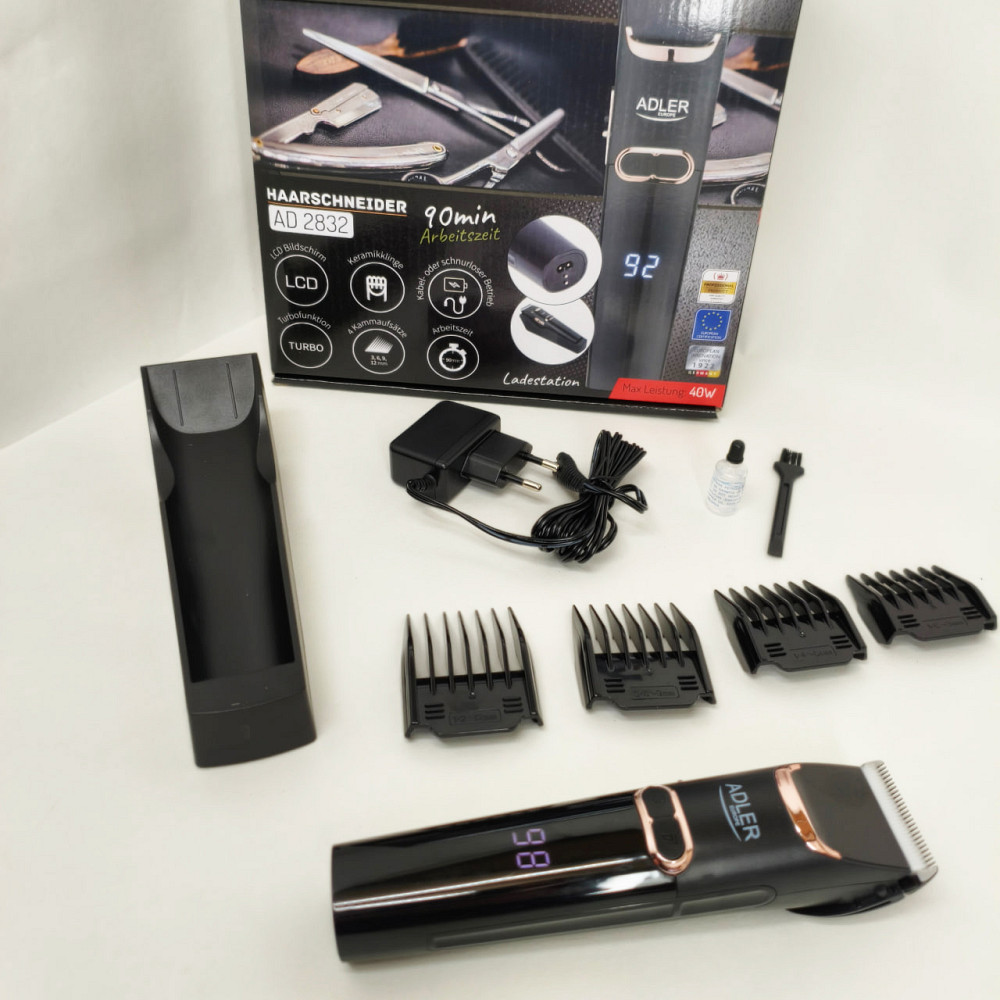 Універсальна машинка для стрижки голови та бороди Машинка для стрижки короткої JD-57 Львів - фото 8