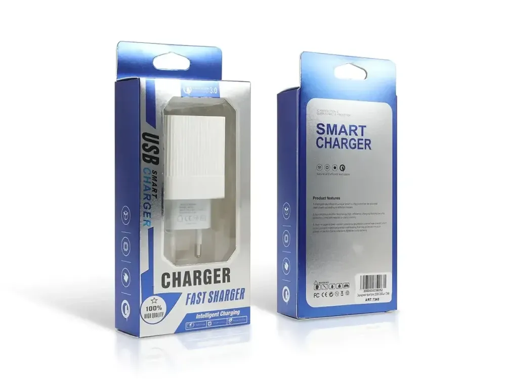 Зарядний пристрій 220В 3,5А QC3.0 USBx3 16-222 Одеса - фото 3