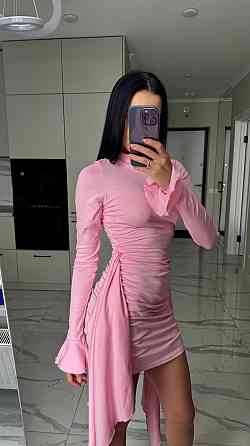 Жіноча елегантна романтична мініплаття з мікродайвінгу Барбі, 44/46 Одеса