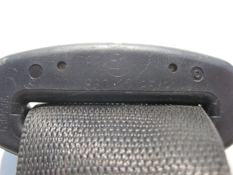 Mercedes-Benz  A2218601285 9C94 Ремінь безпеки задній правий чорний S-Class W221 Одеса - фото 5