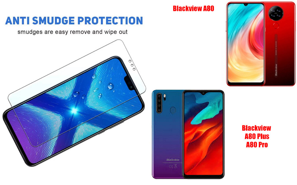 Защитное стекло NeoGlass для Blackview A80, A80 Plus, A80 Pro – ультрапрозрачное и устойчивое Киев - изображение 3