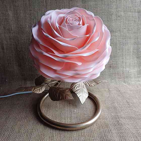 Світильник-нічник "Пудрова троянда Дніпро