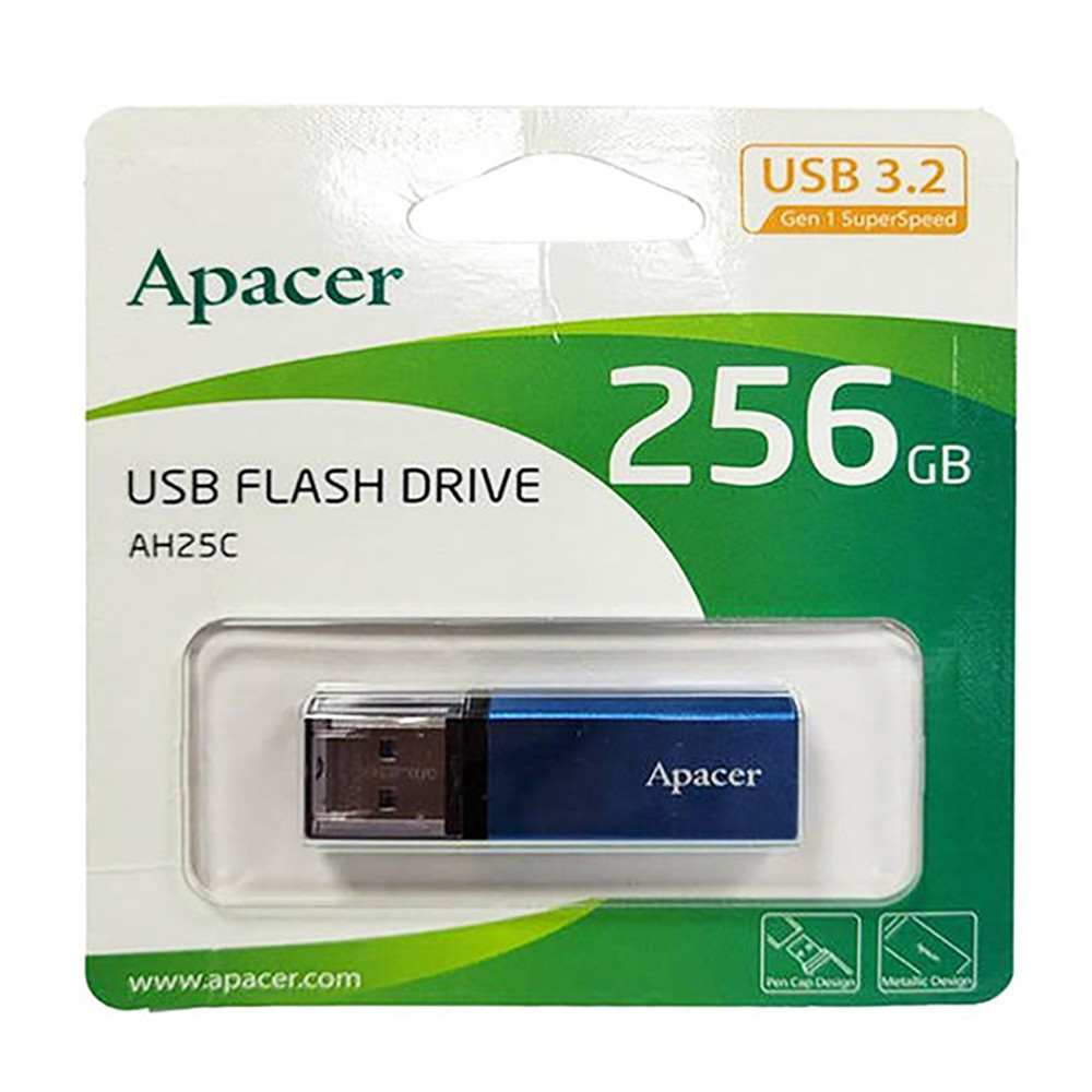 Флеш-накопичувач Apacer USB 3.2 Gen 1 AH25C 256GB Blue Київ - фото 2