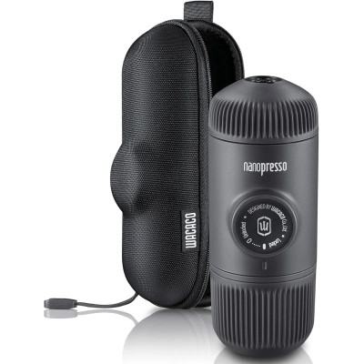 Кофеварка кемпинговая Wacaco Nanopresso з чохлом сіра (WNANOGRcase) Винница - изображение 1