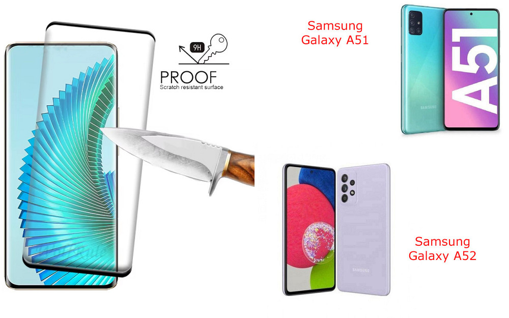 Захисне скло HyperGlass Pro для Samsung Galaxy A51, Galaxy A52 – максимальна чутливість та захист Київ - фото 1