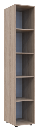 Пенал відкритий Doros Гелар 38,2х49,5х203,4 см Дуб сонома (DRS-011142) Львів