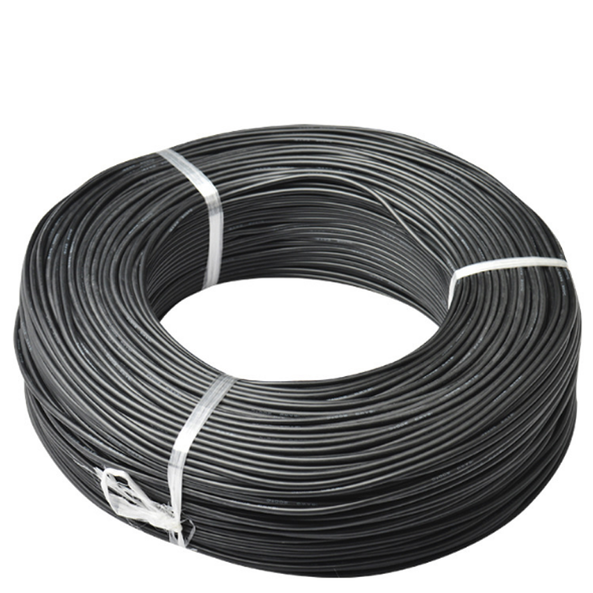 Мідний гнучкий провід 12AWG 4.5 мм 600В 100 м у силіконовій ізоляції, чорний Київ - фото 11