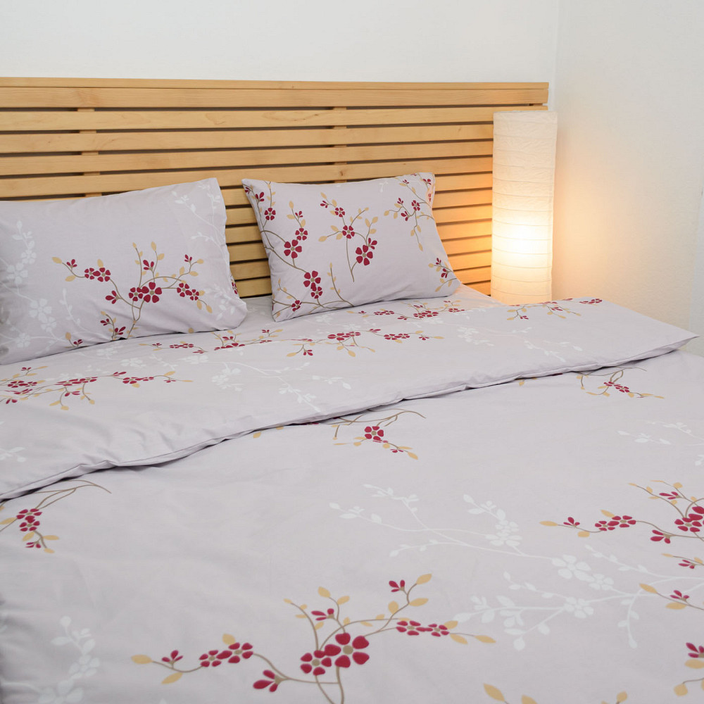 Комплект постільної білизни полуторний Бязь ранфорс Марічка 150х220 120 г/м2 YouStar (Білий) 2 х 70х70 Суми - фото 5