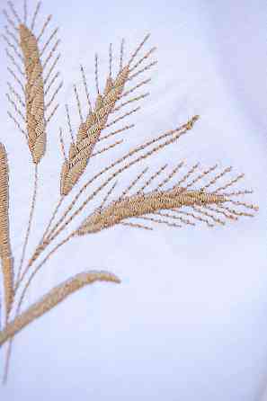 Футболка жіноча з вишивкою, чорна, біла 95% бавовна топ Київ