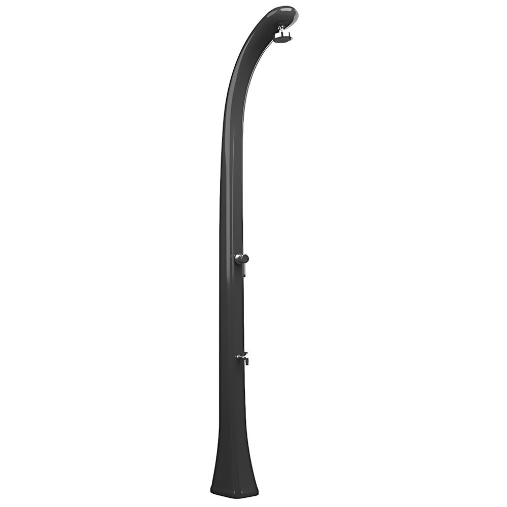 Душ солнечный Aquaviva Happy One с мийкой для ног антрацит F120/7016 - 23 л Киев - изображение 1