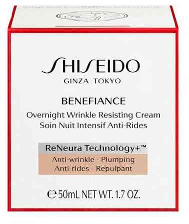 Крем для обличчя Shiseido Benefiance Overnight Wrinkle Resist Cream 50ml Слов'янськ