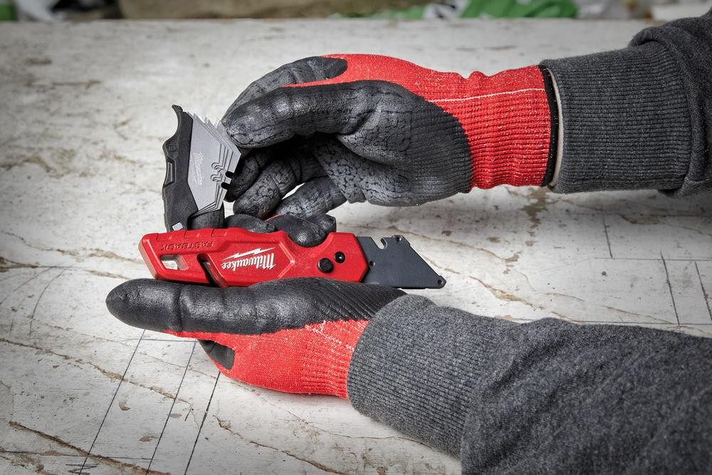 Ніж складний багатофункціональний зі зберіганням лез FASTBACK MILWAUKEE 4932471358 Одеса - фото 4